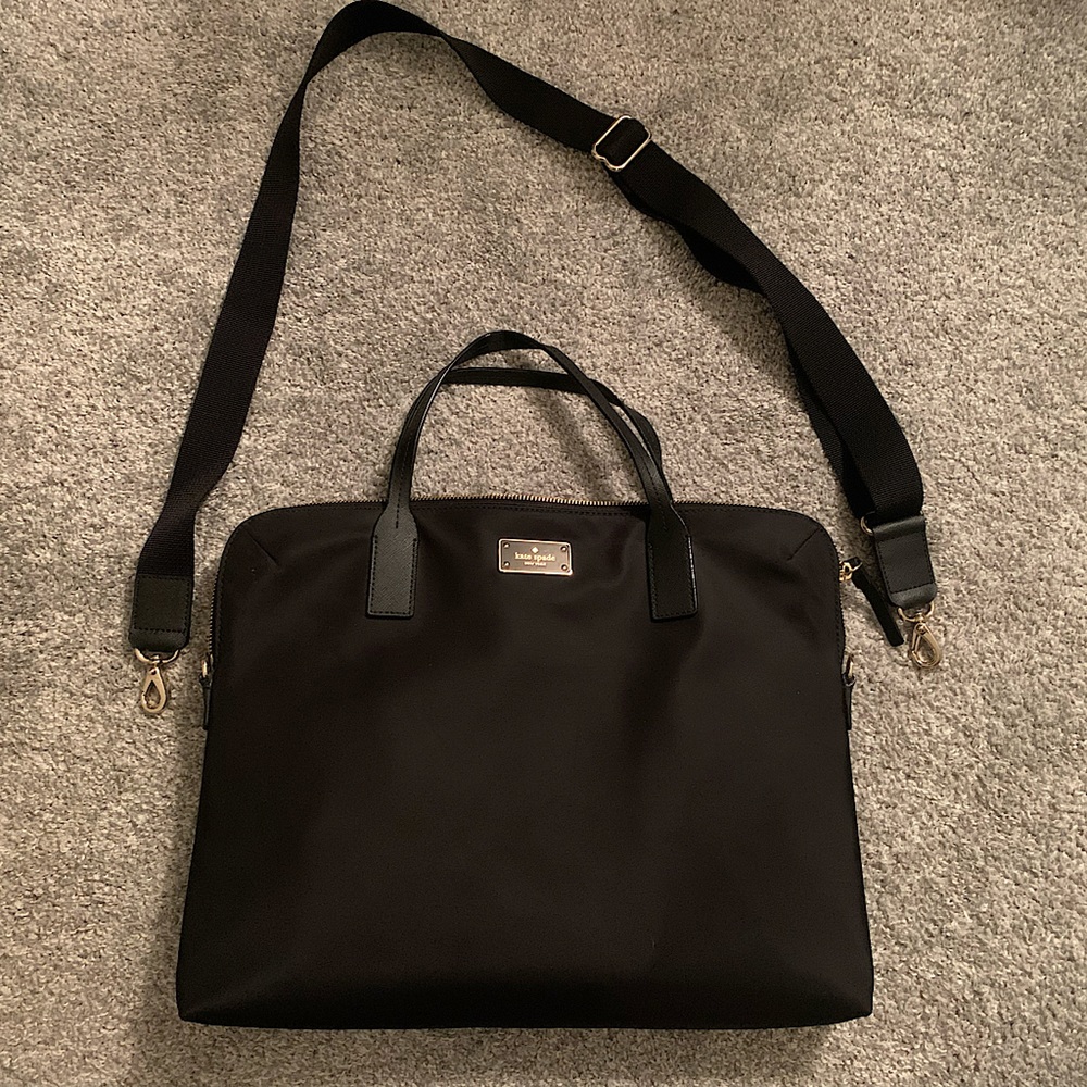 Kate Spade Laptop Bag with shoulder strap.